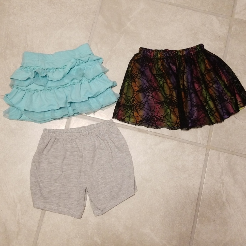 4T girl short/skirt bundle